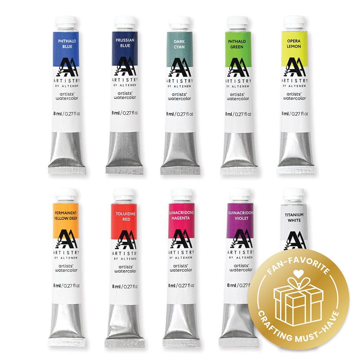 Palette Perfection Artists' Watercolor Tube Bundle