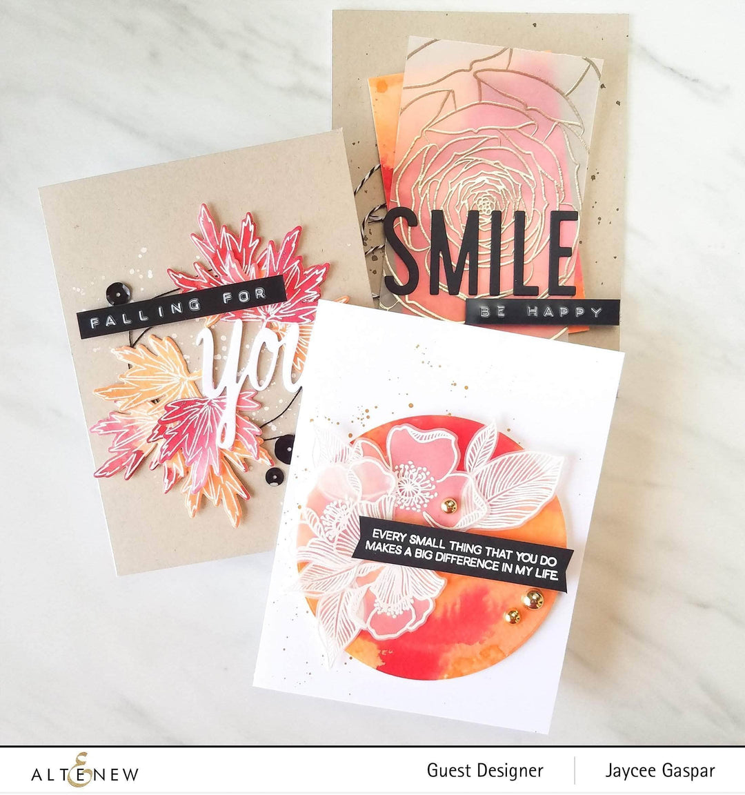 Altenew Liquid Watercolor Bundle Spring Garden Liquid Watercolor - Brush Marker Refill Bundle