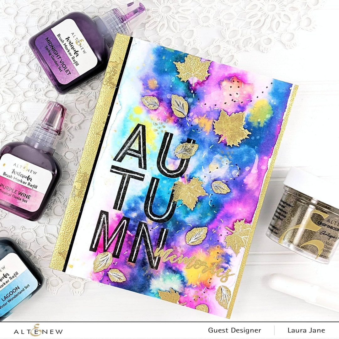 Altenew Liquid Watercolor Bundle Tropical Fiesta Liquid Watercolor - Brush Marker Refill Bundle