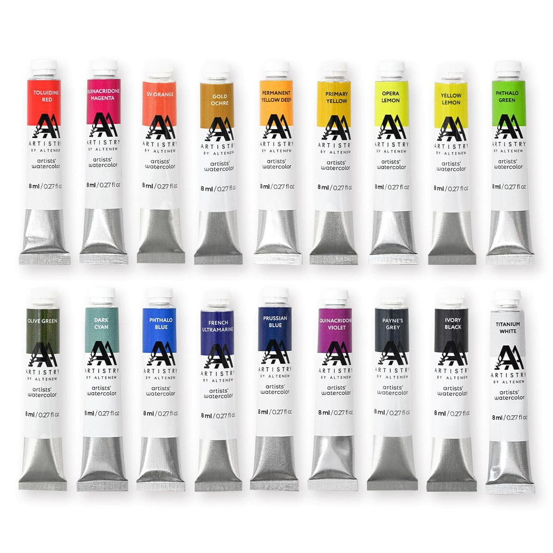 Ultimate Artists' Watercolor Tube Bundle