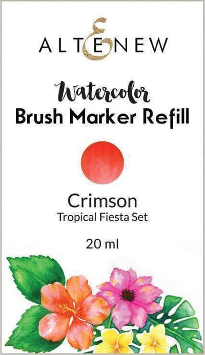 Be Creative Arts Crafts Liquid Watercolor Crimson Liquid Watercolor - Brush Marker Refill