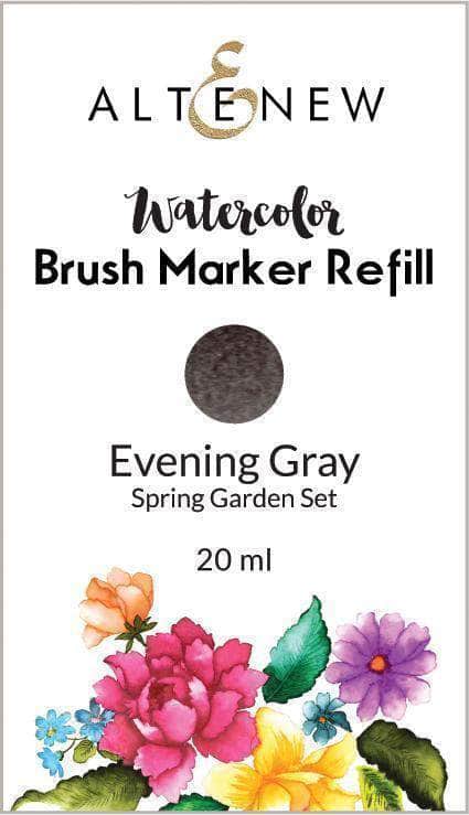 Be Creative Arts Crafts Liquid Watercolor Evening Gray Liquid Watercolor - Brush Marker Refill