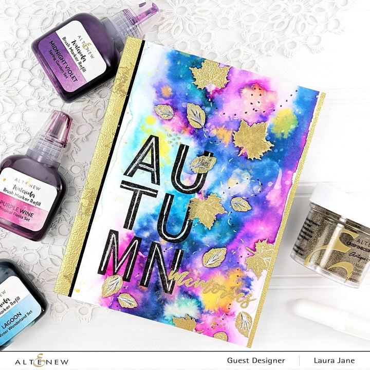 Be Creative Arts Crafts Liquid Watercolor Midnight Violet Liquid Watercolor - Brush Marker Refill