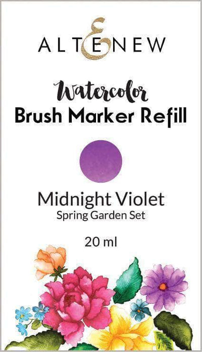 Be Creative Arts Crafts Liquid Watercolor Midnight Violet Liquid Watercolor - Brush Marker Refill