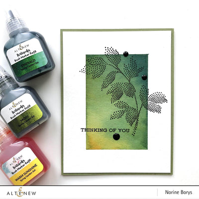 Be Creative Arts Crafts Liquid Watercolor Moss Liquid Watercolor - Brush Marker Refill