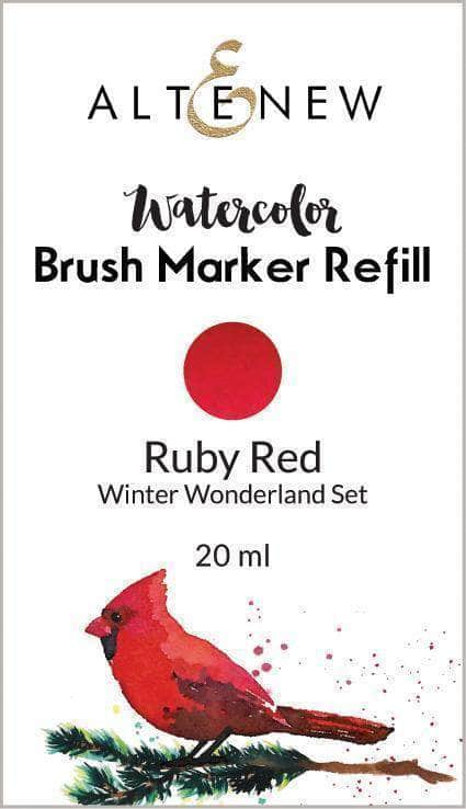 Be Creative Arts Crafts Liquid Watercolor Ruby Red Liquid Watercolor - Brush Marker Refill