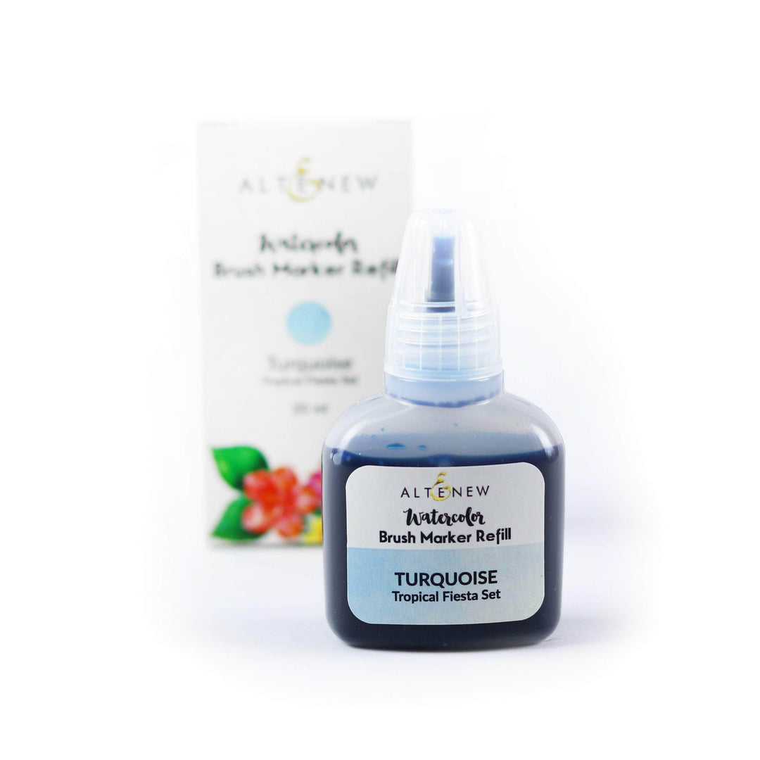 Be Creative Arts Crafts Liquid Watercolor Turquoise Liquid Watercolor - Brush Marker Refill