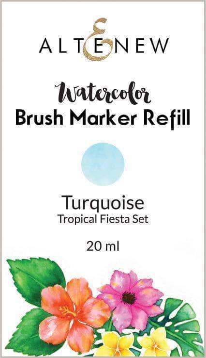 Be Creative Arts Crafts Liquid Watercolor Turquoise Liquid Watercolor - Brush Marker Refill