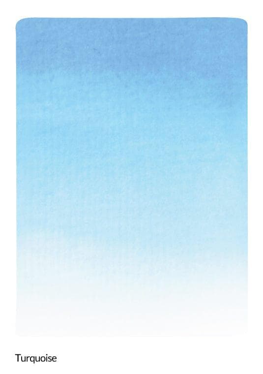 Turquoise Liquid Watercolor - Brush Marker Refill