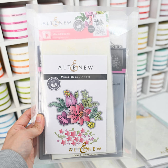 Alt text: Altenew Craft Chaos Cure Meta storage pocket bundle, 80-piece set for organizing craft supplies and tools.
