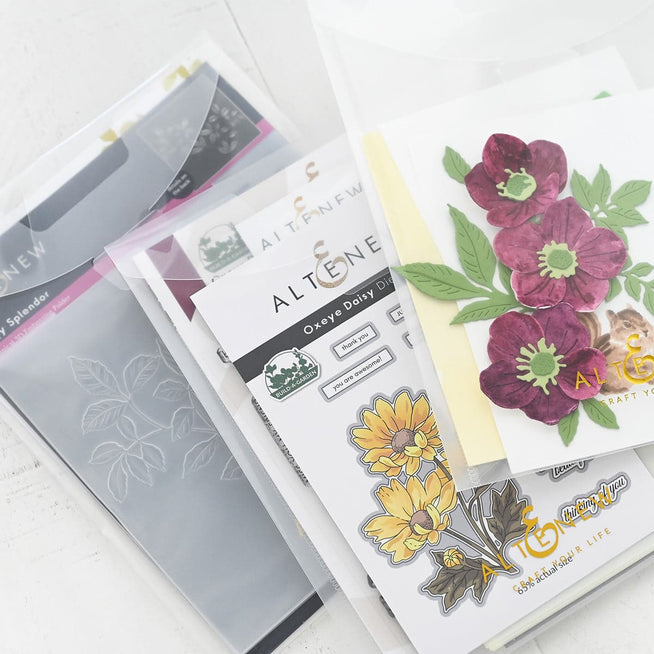 Altenew Craft Chaos Cure Meta storage pockets bundle with 80 clear plastic pockets for organizing craft supplies.