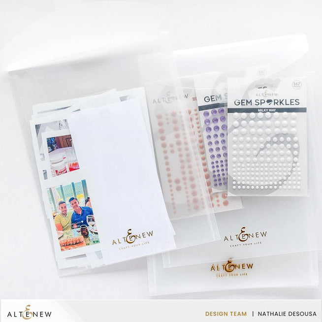 Meta image of Altenew's The Craft Chaos Cure 40-Pocket System for organizing craft supplies in a compact, multi-pocket design.