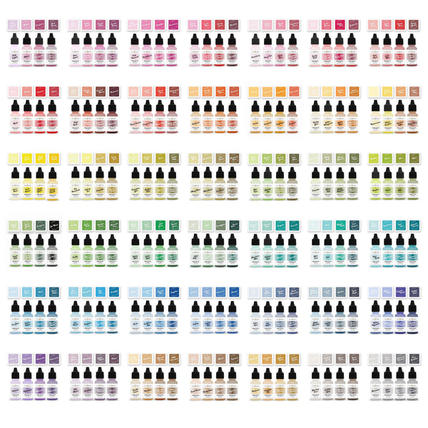 42 Fresh Dye Ink Mini Cube & Reinker Bundle