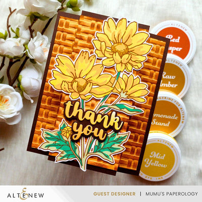 Citrus Punch Fresh Dye Ink Mini Cube & Reinker Bundle