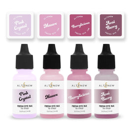 Dried Petals Fresh Dye Ink Mini Cube & Re-inker Bundle