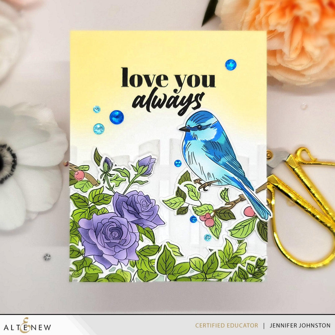 Enchanted Garden Fresh Dye Ink Mini Cube & Re-inker Bundle