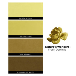 Nature’s Wonders Fresh Dye Ink Mini Cube & Re-inker Bundle