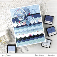 Altenew Mini Cubes & Reinker Bundle Northern Shore Crisp Dye Ink Mini Cube & Re-inker Bundle