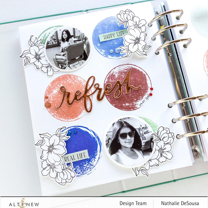 Altenew Mini Cubes & Reinker Bundle Trailblazing Fresh Dye Ink Mini Cube & Re-Inker Bundle