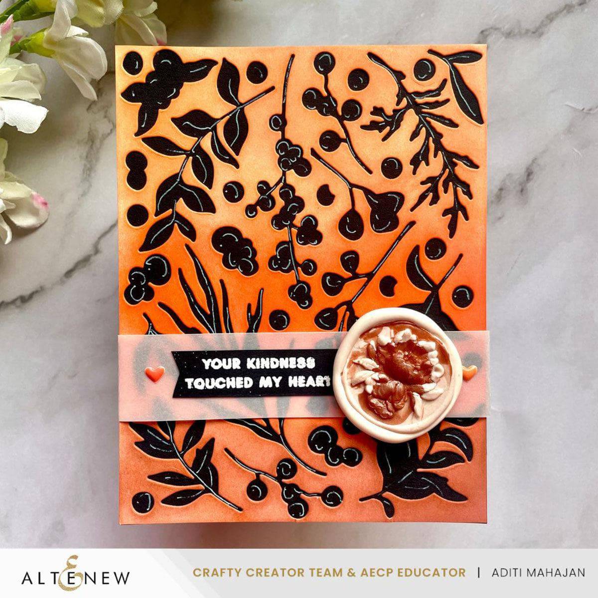 Tropical Tango Fresh Dye Ink Mini Cube & Reinker Bundle | Altenew