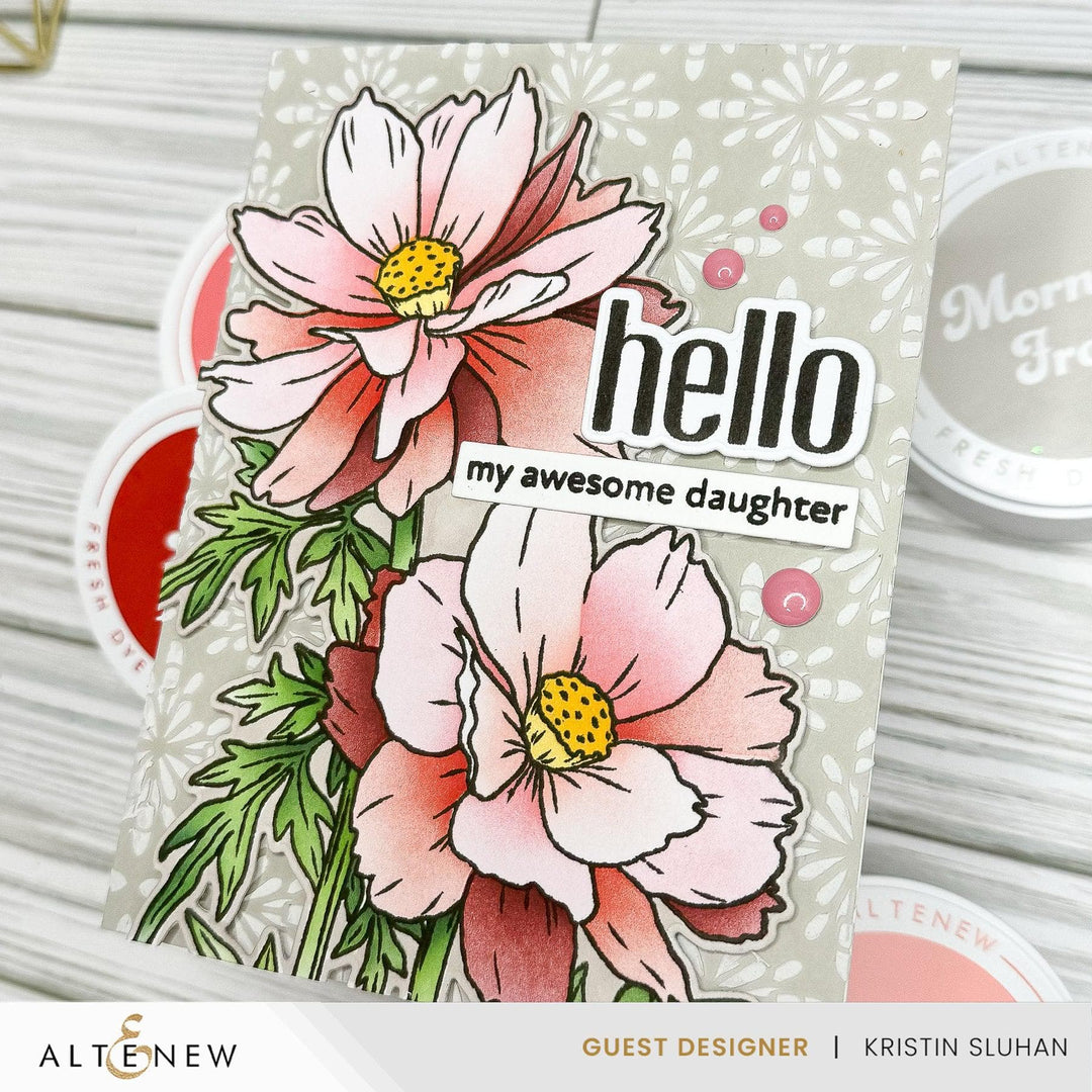 Warm Gray Fresh Dye Ink Mini Cube & Re-inker Bundle