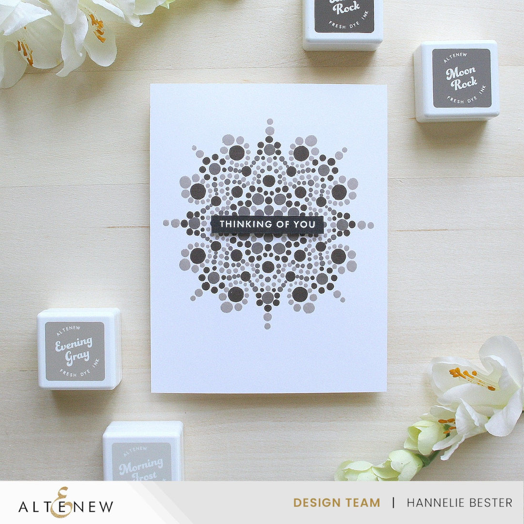 Warm Gray Fresh Dye Ink Mini Cube & Re-inker Bundle