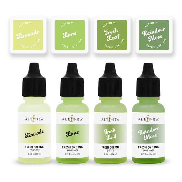 Whispering Woodland Fresh Dye Ink Mini Cube & Reinker Bundle
