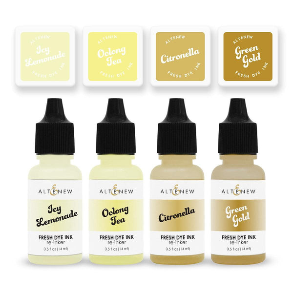 Wood Warbler Fresh Dye Ink Mini Cube & Re-inker Bundle