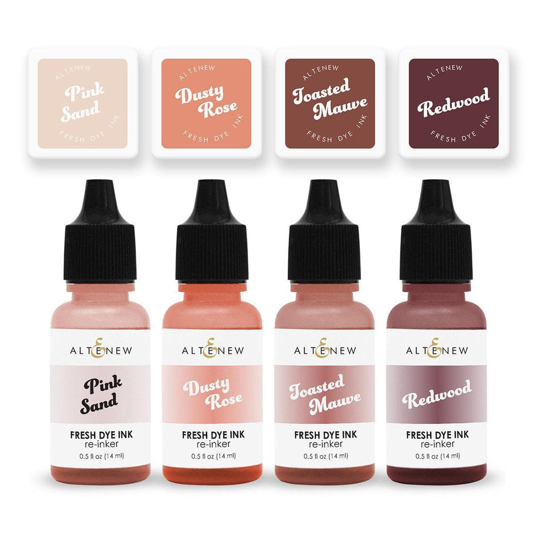 Altenew Mini Cubes & Reinker Bundle Woodland Escape Fresh Dye Ink Mini Cube & Re-Inker Bundle