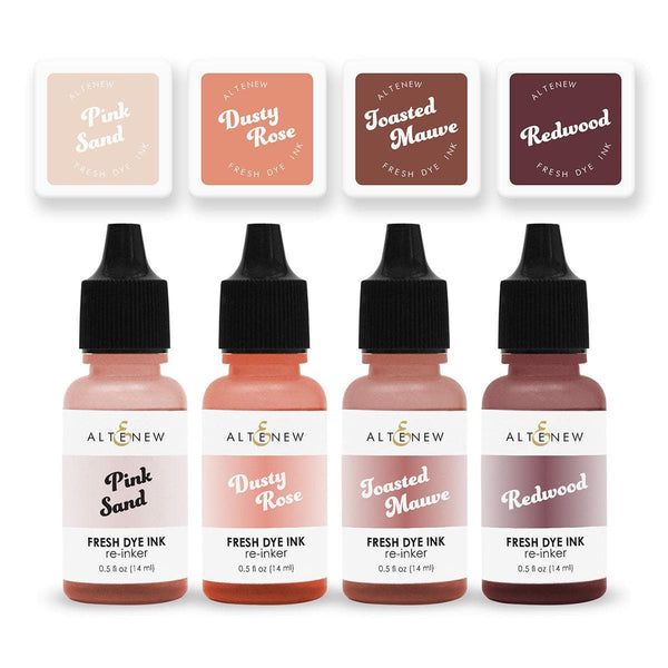 Altenew Mini Cubes & Reinker Bundle Woodland Escape Fresh Dye Ink Mini Cube & Re-Inker Bundle