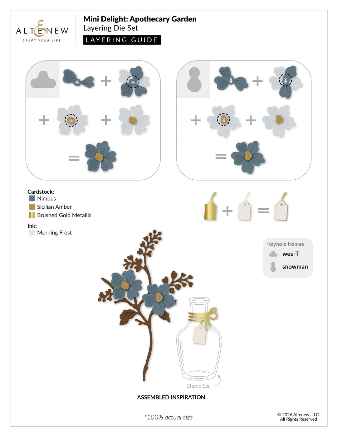 Mini Delight: Apothecary Garden Stamp & Die Set