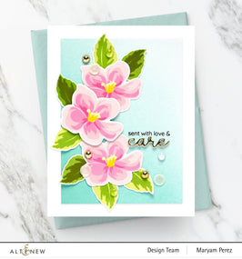 Altenew Mini Delight Mini Delight: Apple Blossoms Stamp & Die Set