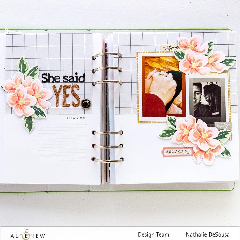 Altenew Mini Delight Mini Delight: Apple Blossoms Stamp & Die Set