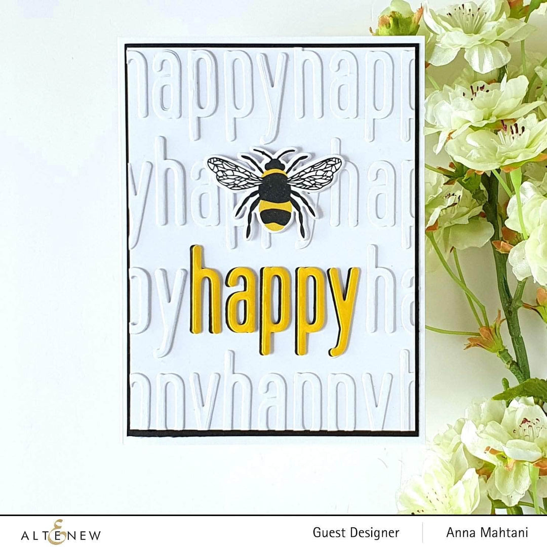 Altenew Mini Delight Mini Delight: Bee Kind Stamp & Die Set