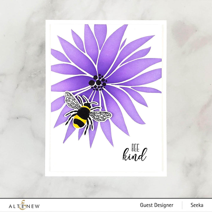 Altenew Mini Delight Mini Delight: Bee Kind Stamp & Die Set