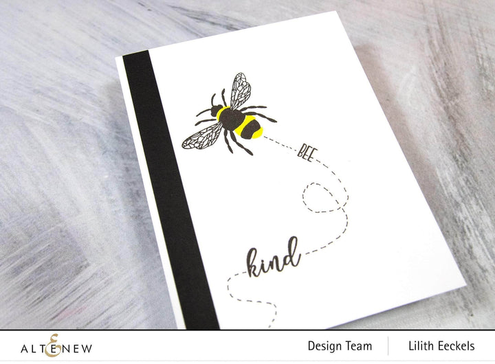 Altenew Mini Delight Mini Delight: Bee Kind Stamp & Die Set