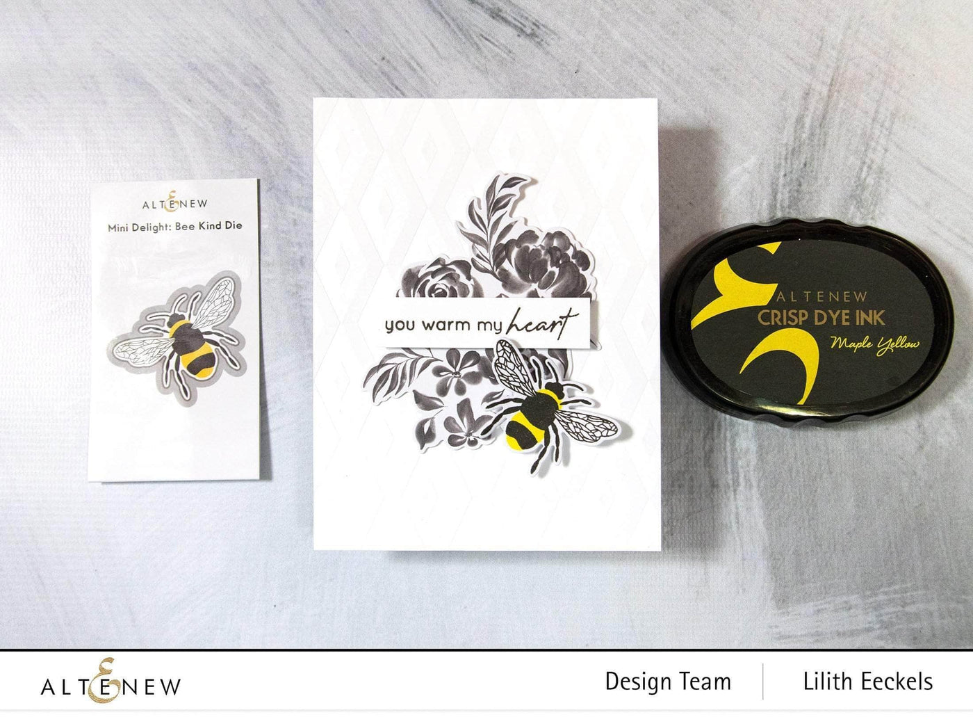 Mini Delight - Bee Kind - Stamp and Die Set