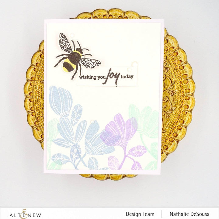 Altenew Mini Delight Mini Delight: Bee Kind Stamp & Die Set