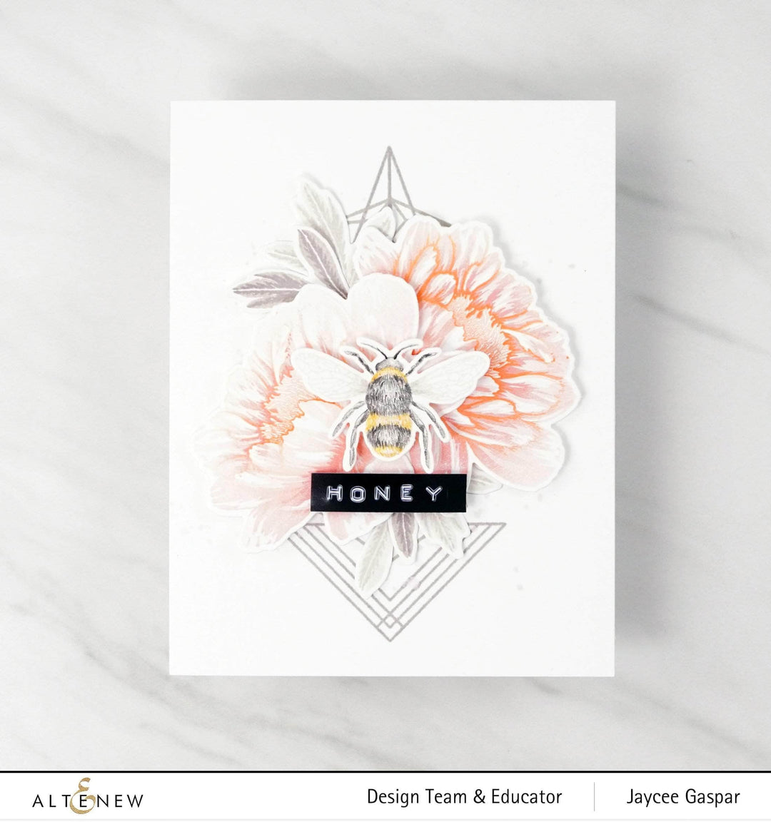 Altenew Mini Delight Mini Delight: Bee Kind Stamp & Die Set