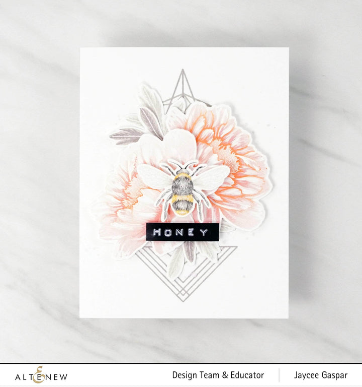 Altenew Mini Delight Mini Delight: Bee Kind Stamp & Die Set