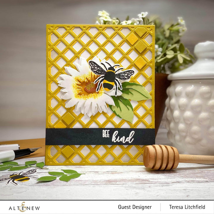 Altenew Mini Delight Mini Delight: Bee Kind Stamp & Die Set