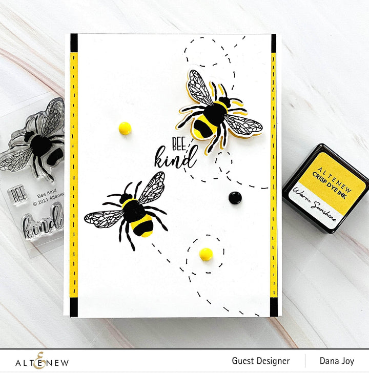 Altenew Mini Delight Mini Delight: Bee Kind Stamp & Die Set