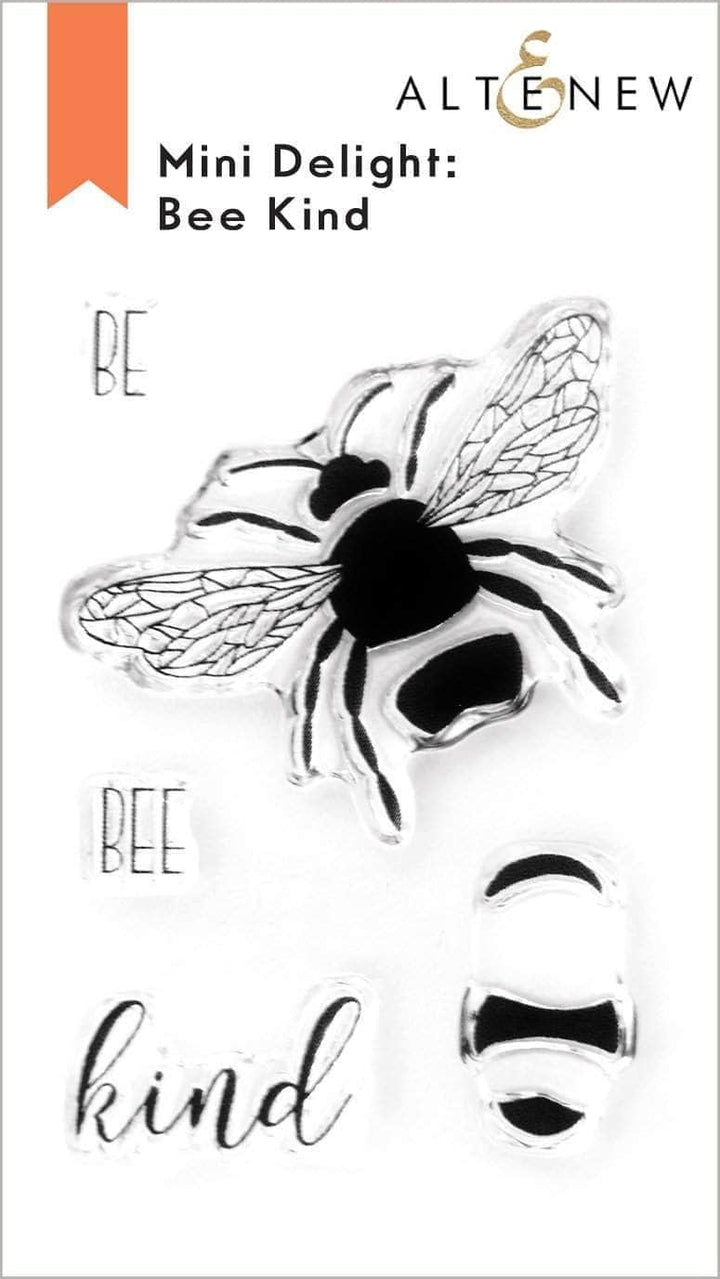 Altenew Mini Delight Mini Delight: Bee Kind Stamp & Die Set