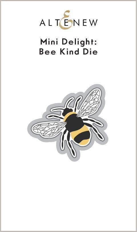 Altenew Mini Delight Mini Delight: Bee Kind Stamp & Die Set