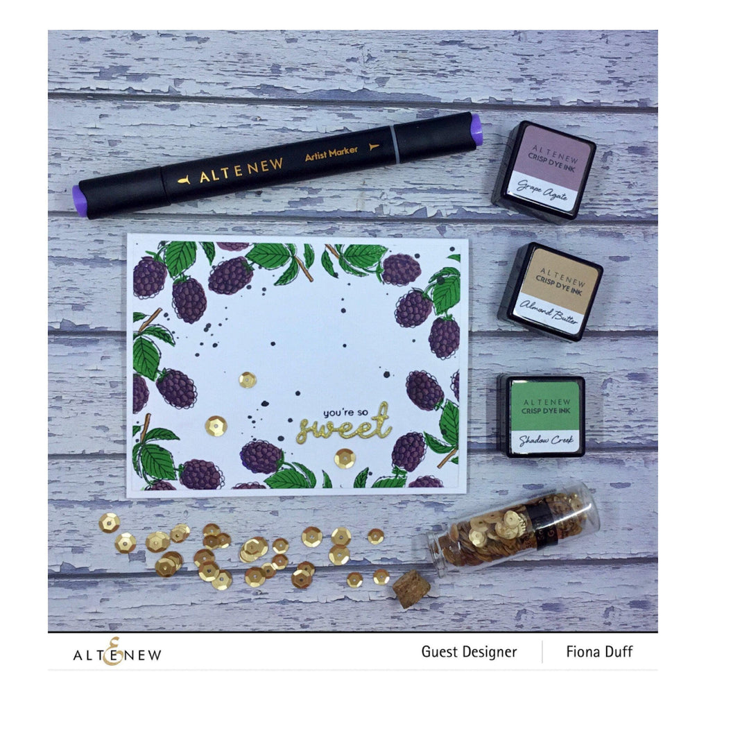 Altenew Mini Delight Mini Delight: Berry Sweet Stamp & Die Set