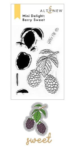 Altenew Mini Delight Mini Delight: Berry Sweet Stamp & Die Set