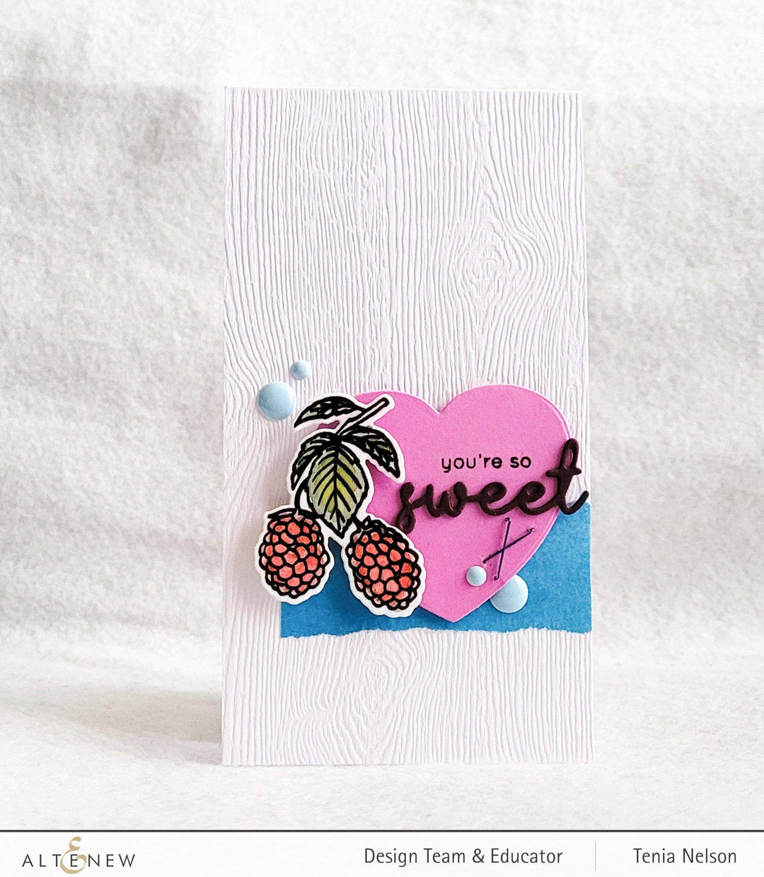 Altenew Mini Delight Mini Delight: Berry Sweet Stamp & Die Set