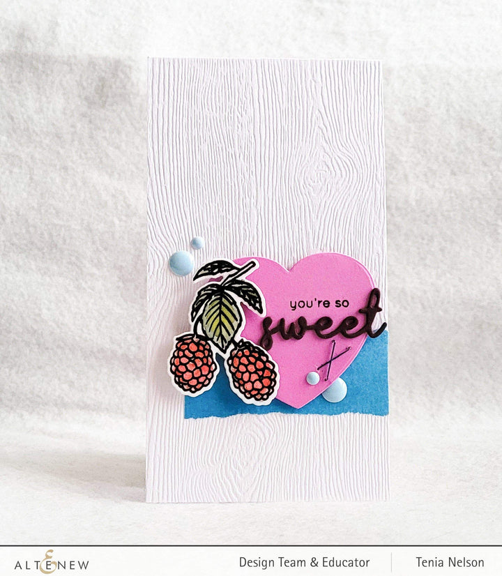 Altenew Mini Delight Mini Delight: Berry Sweet Stamp & Die Set
