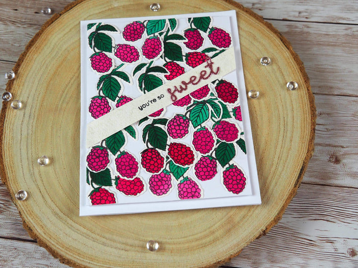 Altenew Mini Delight Mini Delight: Berry Sweet Stamp & Die Set