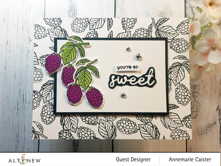 Altenew Mini Delight Mini Delight: Berry Sweet Stamp & Die Set